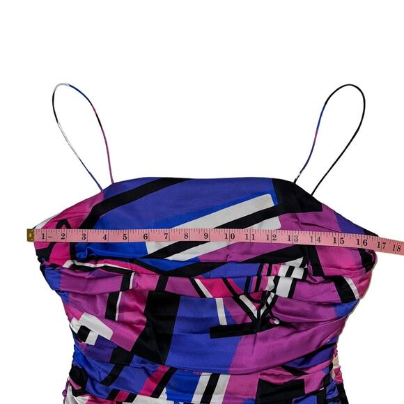 Retrofete Elsie Graffiti Micro Mini Dress Size Medium - Picture 11 of 12